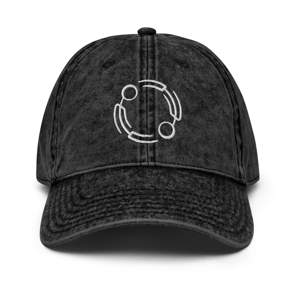 SOWASA vintage embroidered snapback cap – front view